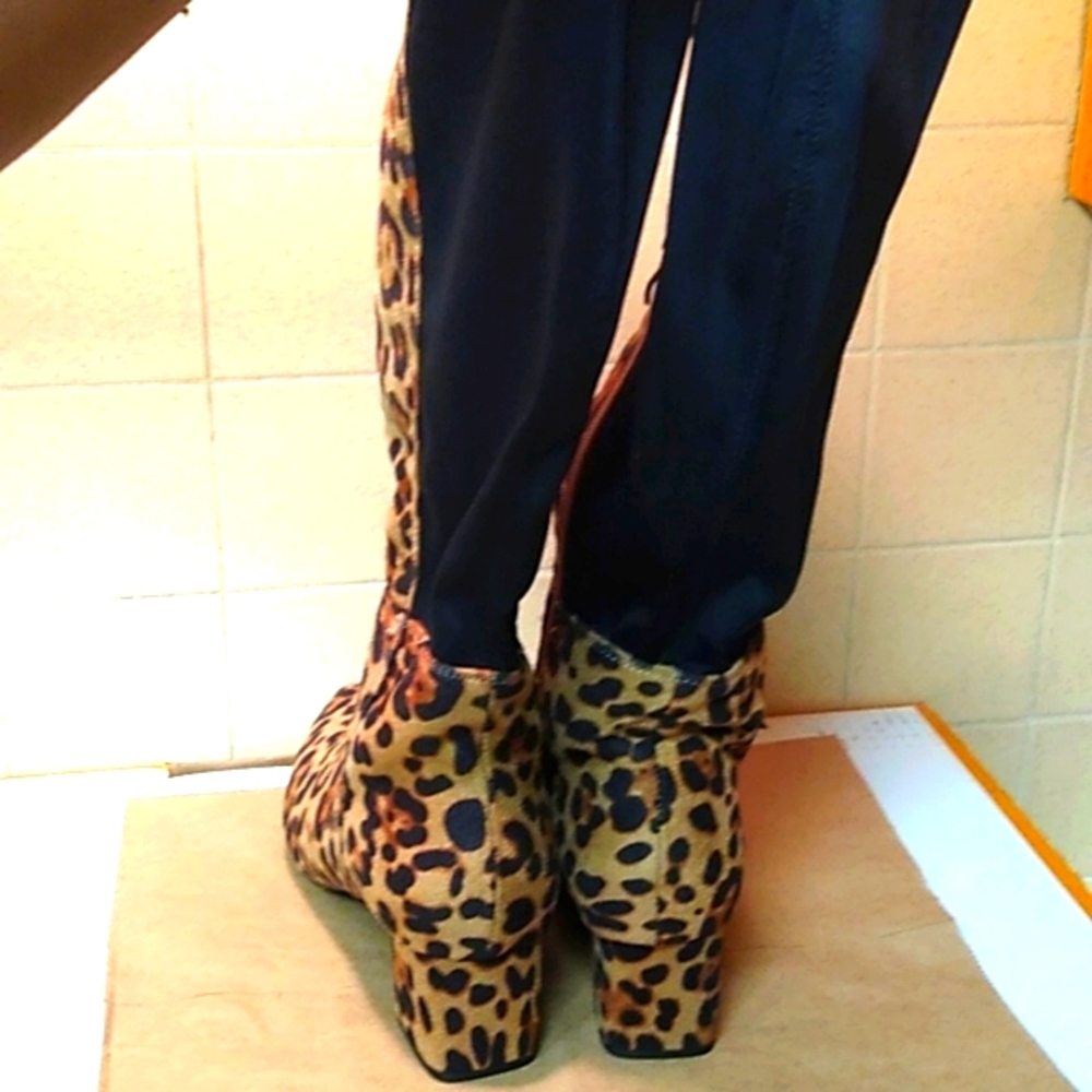Glaze Boots Size 10 animal leopard print NWNT - Picture 8 of 8